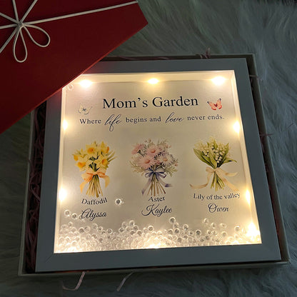 Mother's Garden Flower Light Box