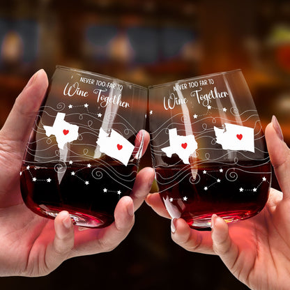 Heartfelt Connection Wine Glasses