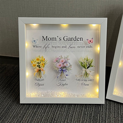 Mother's Garden Flower Light Box