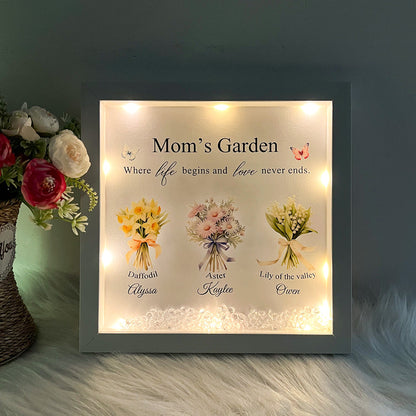 Mother's Garden Flower Light Box