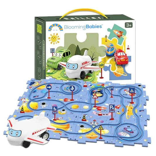 PuzzleRacer Learning Car Track Set