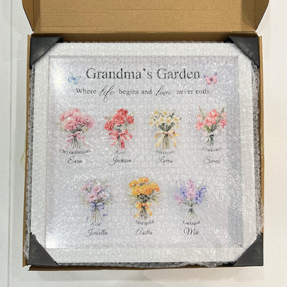 Mother's Garden Flower Light Box