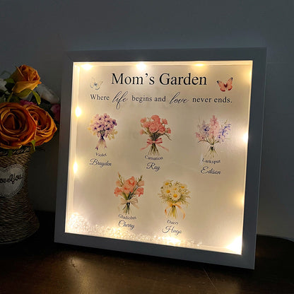 Mother's Garden Flower Light Box