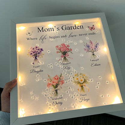 Mother's Garden Flower Light Box